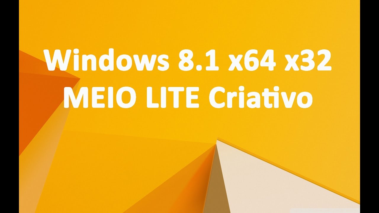 Windows 8.1 ultra lite x64